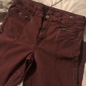 Maroon American Eagle Jeans